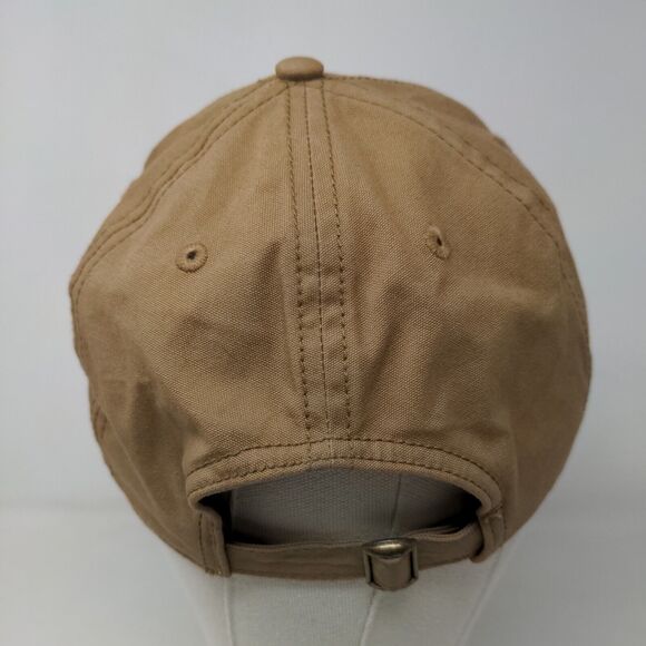 Brandy Melville Women's Slideback Hat Tan Size OS Blank 100% Cotton - Picture 5 of 7